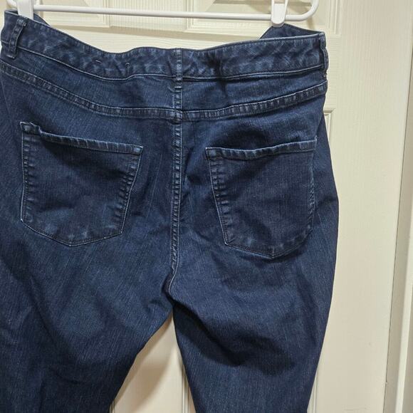 Coldwater Creek Blue Natural Fit Straight Jeans Size 20 - Picture 10 of 10